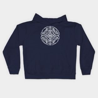 Face Off: Four Celtic Men Kids Hoodie